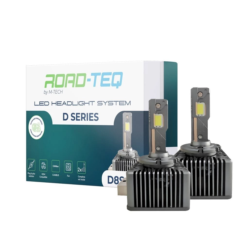 ROAD-TEQ“ „LZN Series D8S LED  2 vnt.komplekte