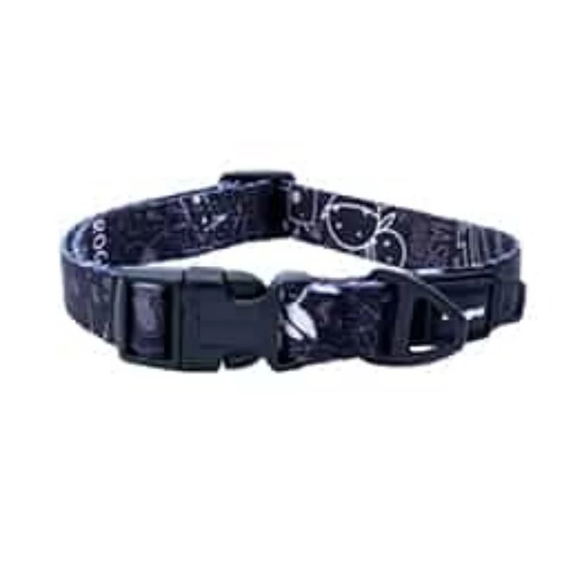 ROGZ Fusion Classic juodas antkaklis 20-31cm S, HB101SHA