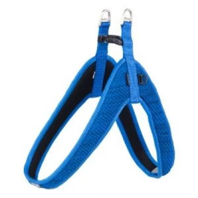 ROGZ mėlynos minkštos atspindinčios petnešos 32cm XXS SJQ32, SJQ32B