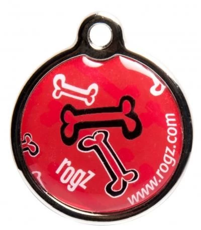 ROGZ pakabukas šuniui Red Bone metalinis, IDM31CC