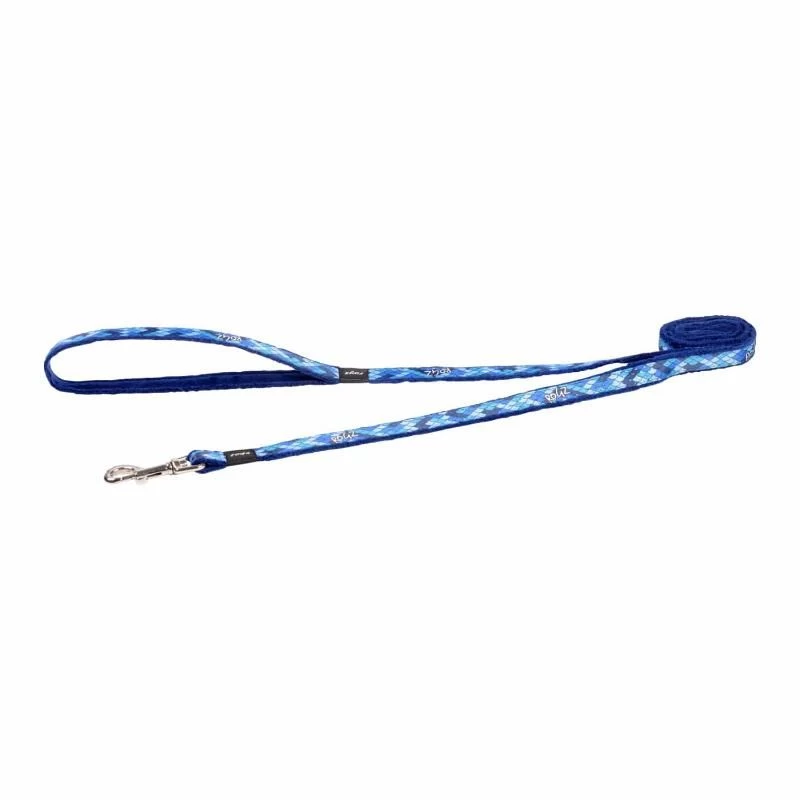 ROGZ pavadys Amphibian Blue minkštas 1.8m M, HL255AB
