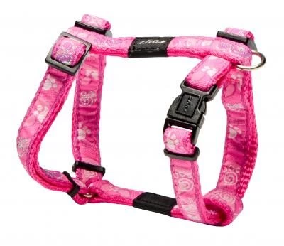 ROGZ petnešos 1.1cm Pink Paw SJ01CA, SJ01CA