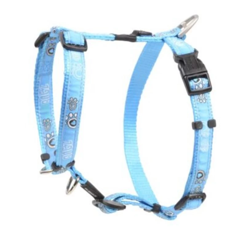 ROGZ petnešos Turq Paw 1.1cm SJ01CG, SJ01CG