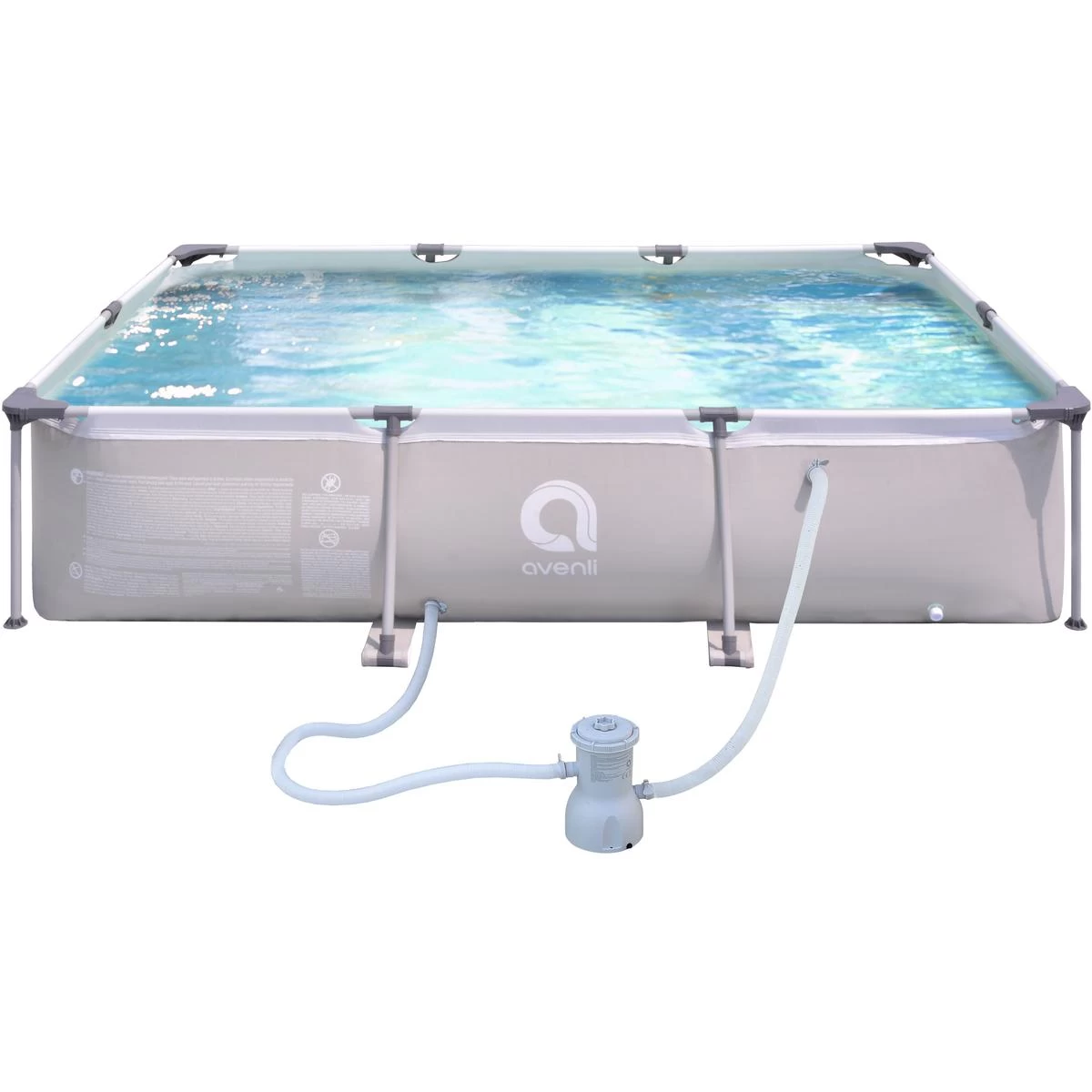 Roller Basin Su Super Strong Filtriniu Pumpu 300x207x66cm 17771eu