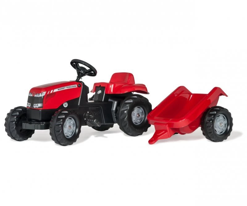 Rolly Toys 012305 Massey Ferguson Rolly-kid Traktorius Su Priekaba