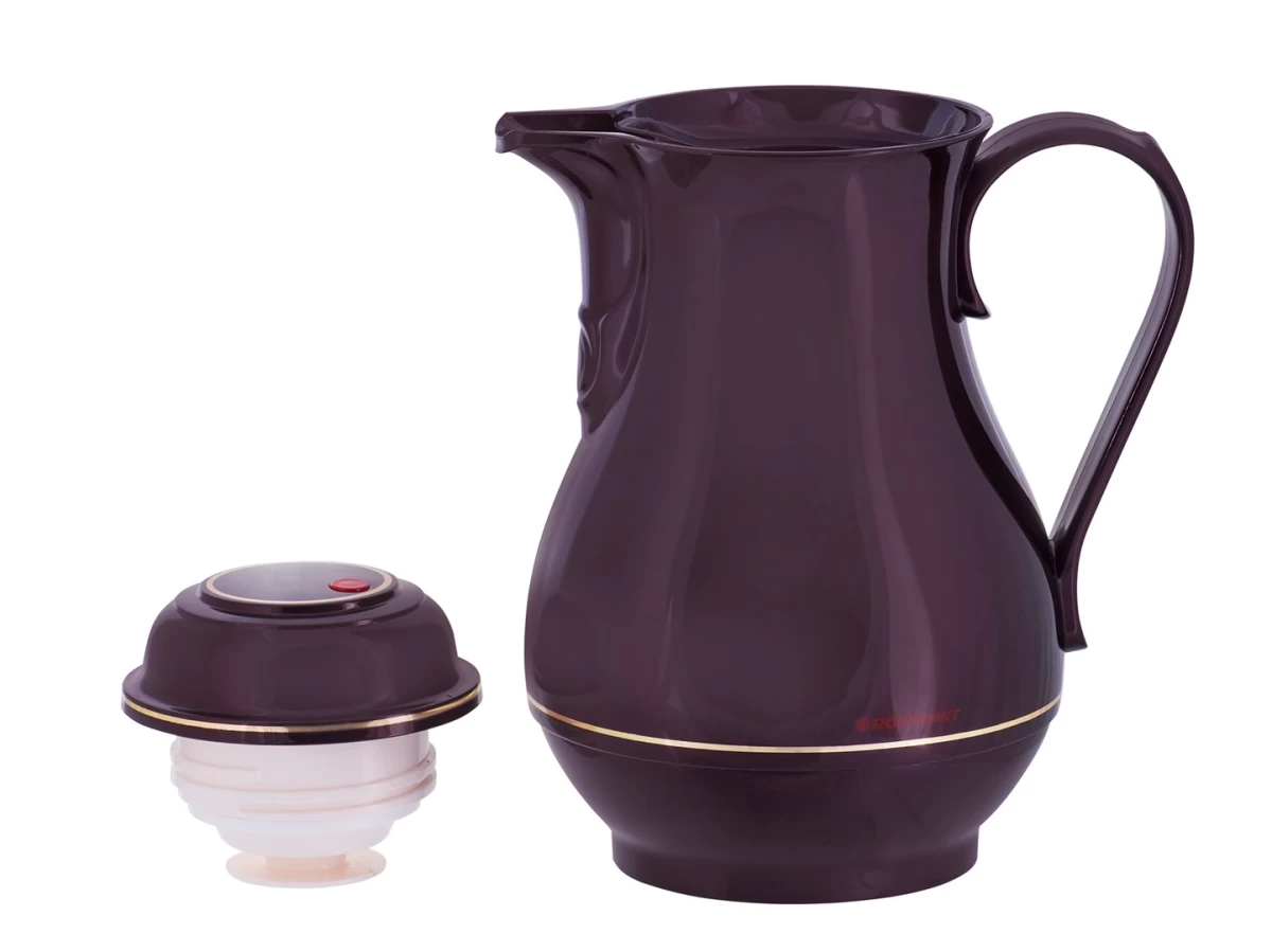 ROTPUNKT 330-16-04-0 vacuum flask 1 L Cherry