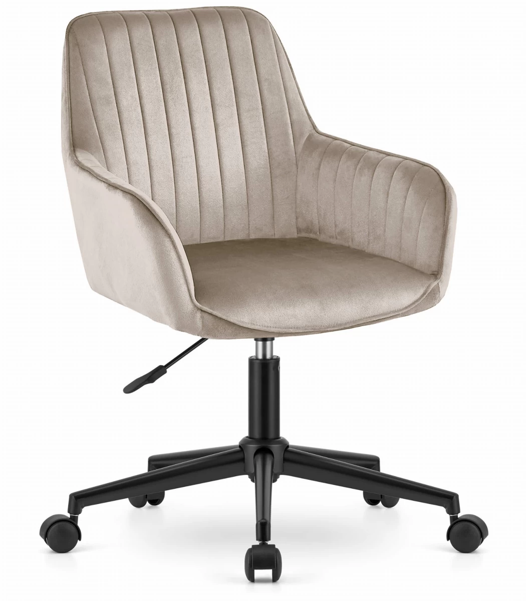 Roxy Sukamasis Fotelis - Tamsiai Smėlio Spalvos Aksomas