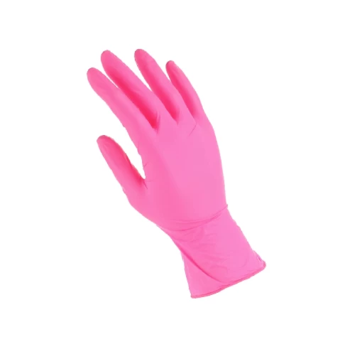 Rožinės nitrilinės pirštinės EasyCare, dydis L, AAPRNBRL10001