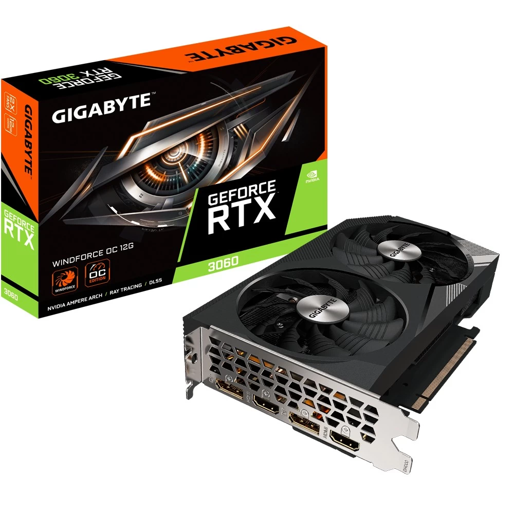 RTX 3060 Windforce OC   2.0 12GB GDDR6 192bit