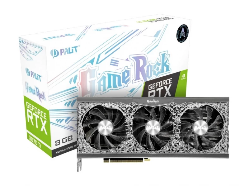 Rtx 3070 Ti Gamerock 8 Gb Gddr6x Vaizdo Plokštė