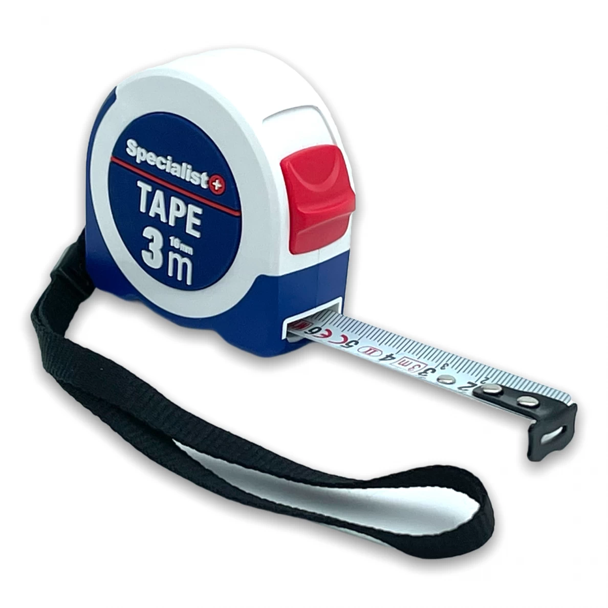 Ruletė SPECIALIST+ Tape, 3 m x 16 mm Ruletė SPECIALIST+ Tape, 3 m x 16 mm