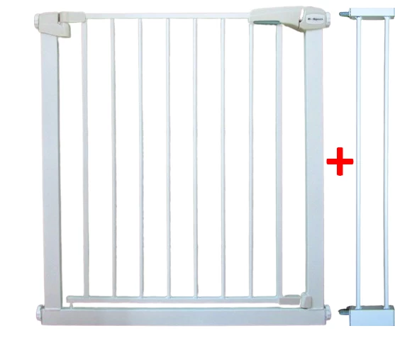 Safety Bars S1 White Laiptų, Durų 79-94 Cm Saugos Išplečiamasis Strypas