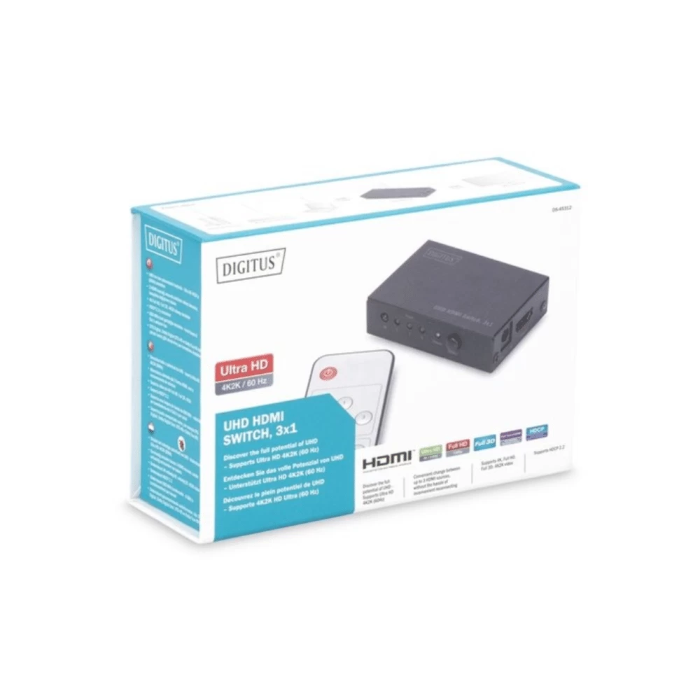 Šakotuvas Digitus DS-45312 (Ekspozicinė prekė)