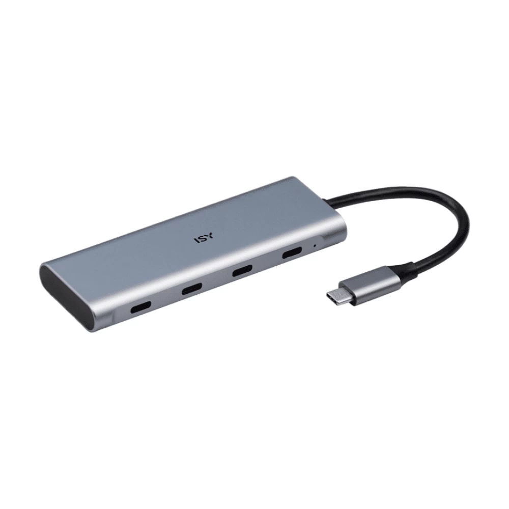 Šakotuvas ISY USB-C 4-Port Hub IHU-5400 (Ekspozicinė prekė)