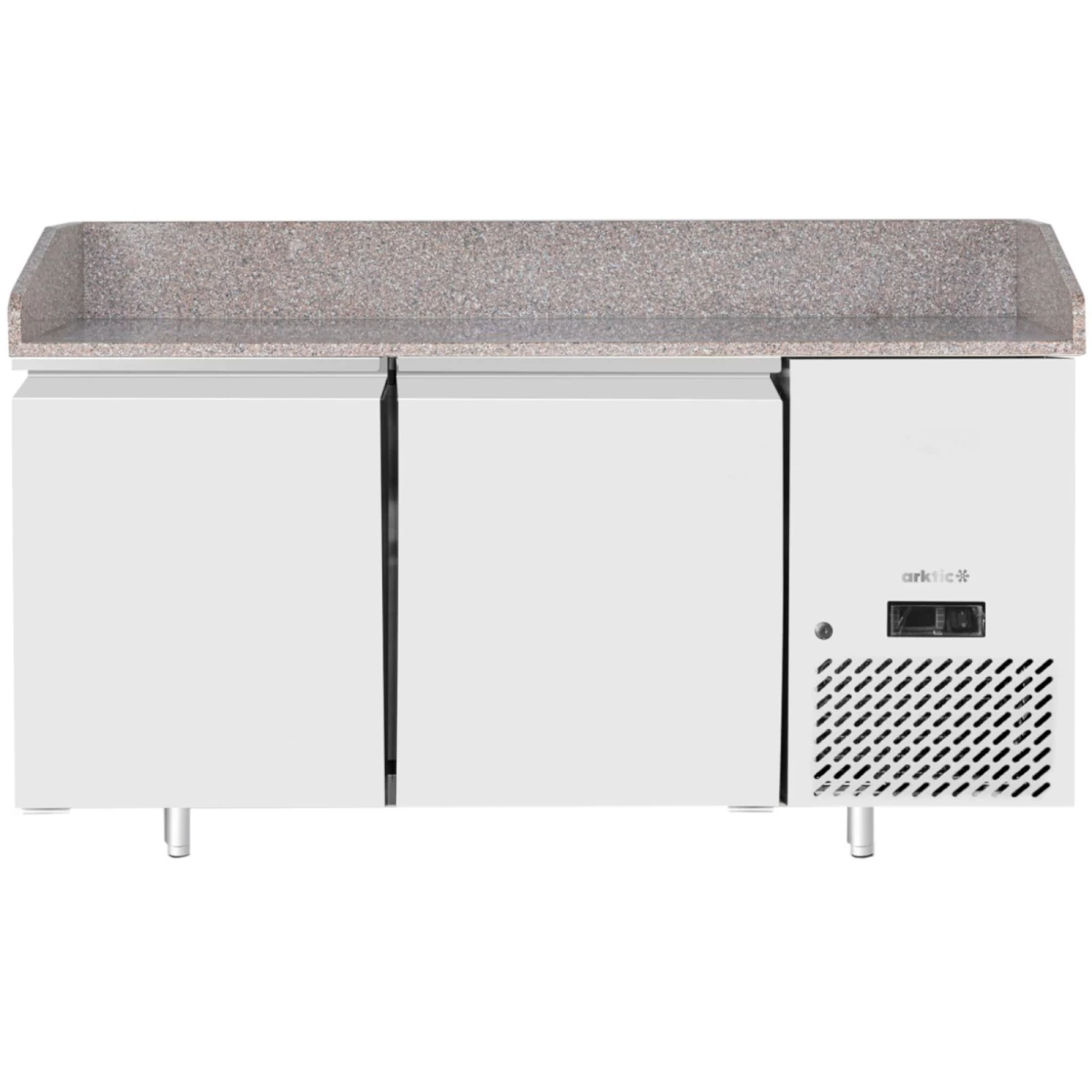 šaldomas Picų Stalas Su Granito Apvadu Ant Viršaus 2 Durų 250 L 250 W 151x80x88 Cm