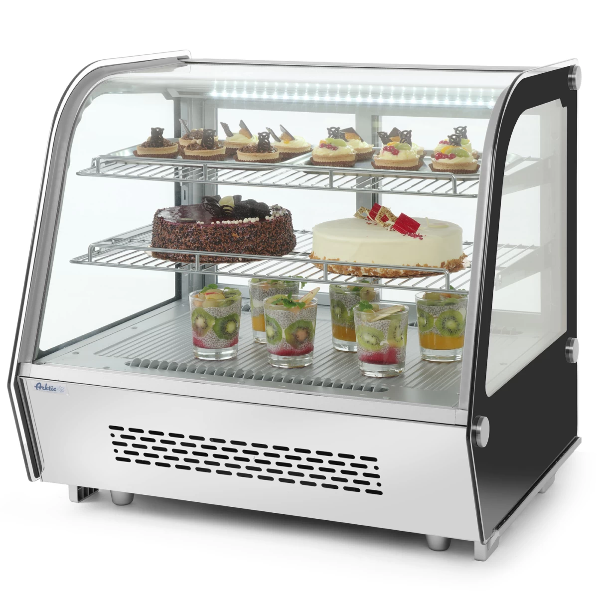 šaldymo Vitrina 120l 2 Lentynos Arktic Hendi 233702