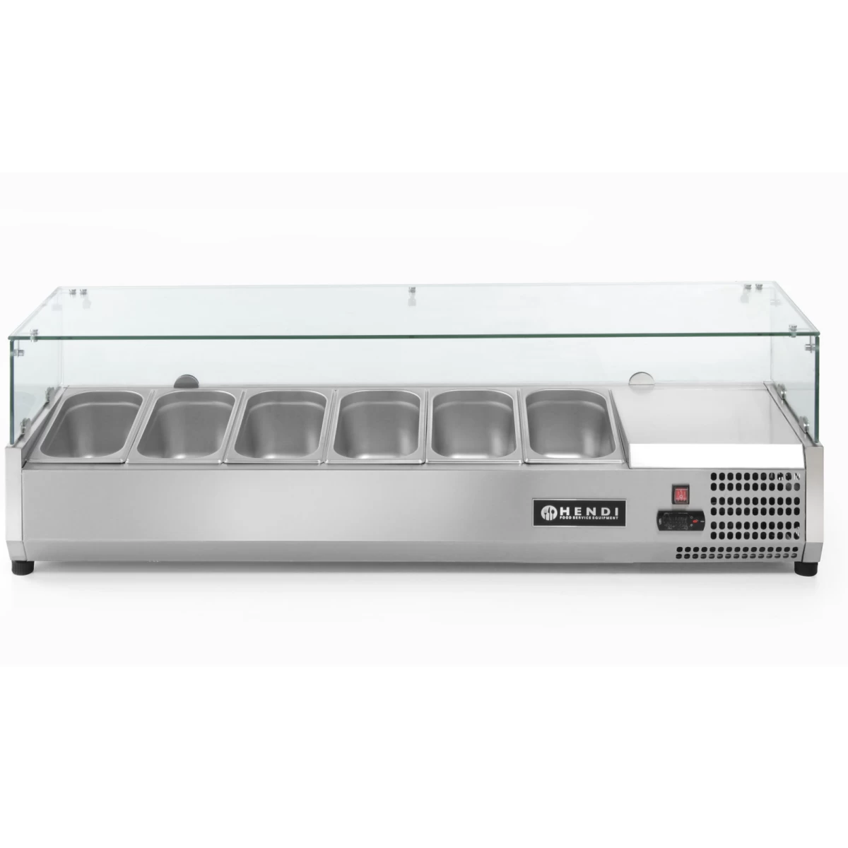 šaldymo Vitrina 6 X Gn 1/3 Pločio 140 Cm - Hendi 232972