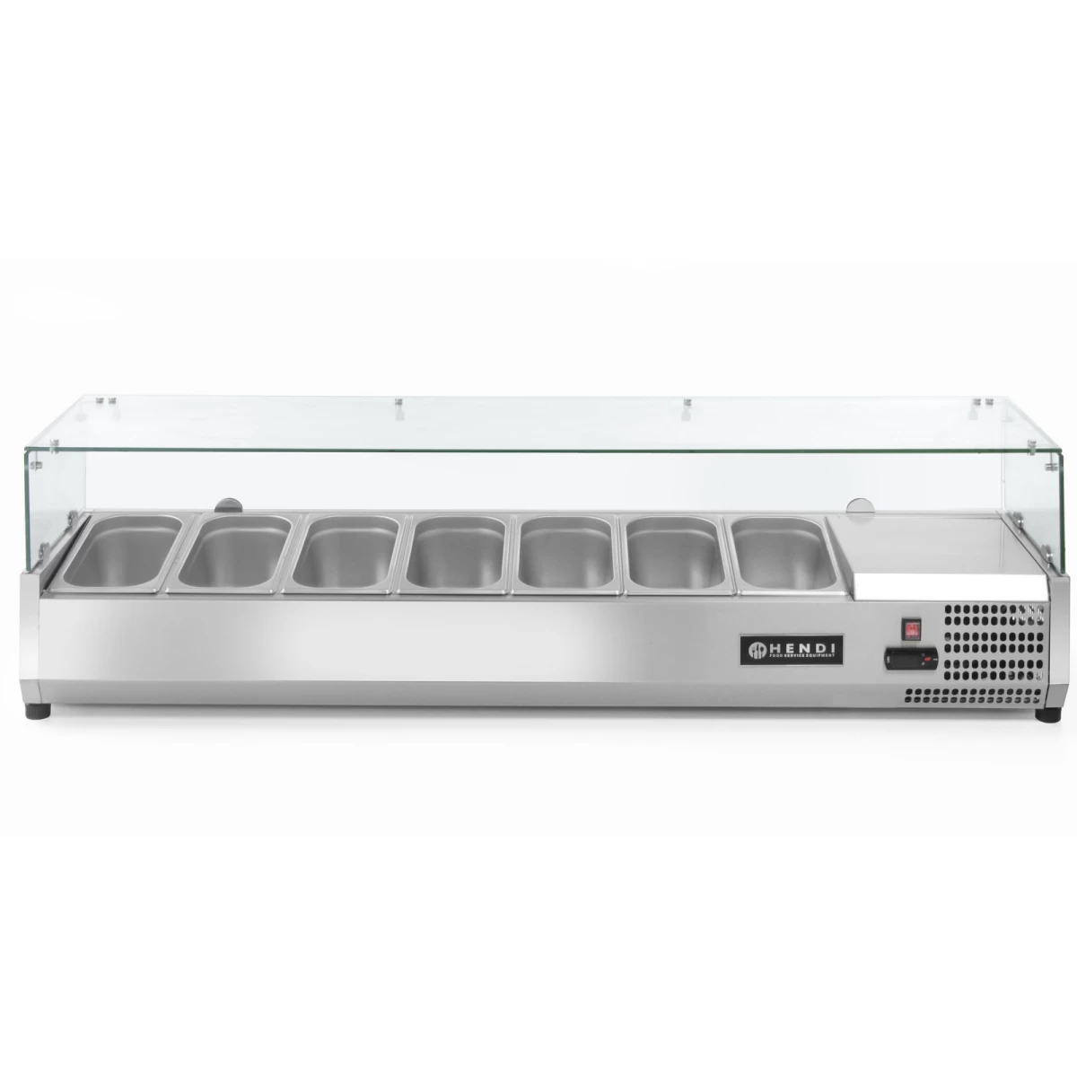 šaldymo Vitrina 7 X Gn 1/3 Pločio 160 Cm - Hendi 232989
