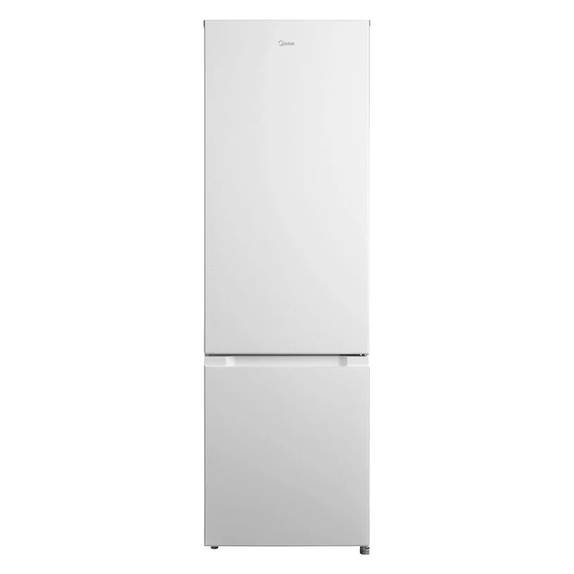 Šaldytuvas Midea MDRB369FGE01, laisvai pastatomas, 177.3 cm, apačioje šaldiklis, šaldytuvo talpa 197 litrai, šaldiklio talpa 65 litrai, klasė E, baltas Šaldytuvas Midea MDRB369FGE01, laisvai pastatomas, 177.3 cm, apačioje šaldiklis, šaldytuvo talpa 197 litrai, šaldiklio talpa 65 litrai, klasė E, baltas