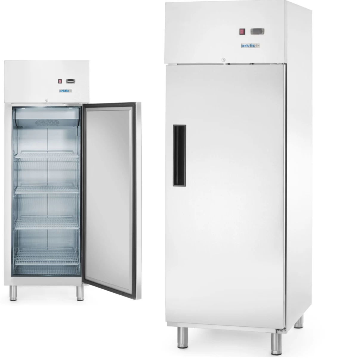 šaldytuvas-šaldytuvas 1 Durų 4 Lentynų Stal Gn 2/1 465 L 250 W