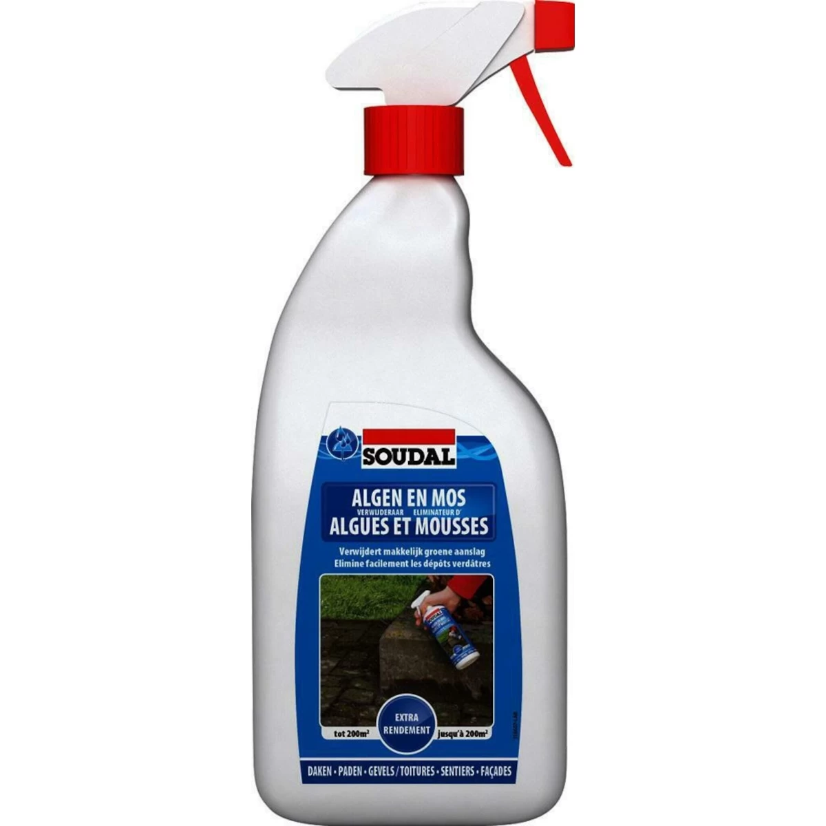 Samanų valiklis SOUDAL Antimoos, 1l
