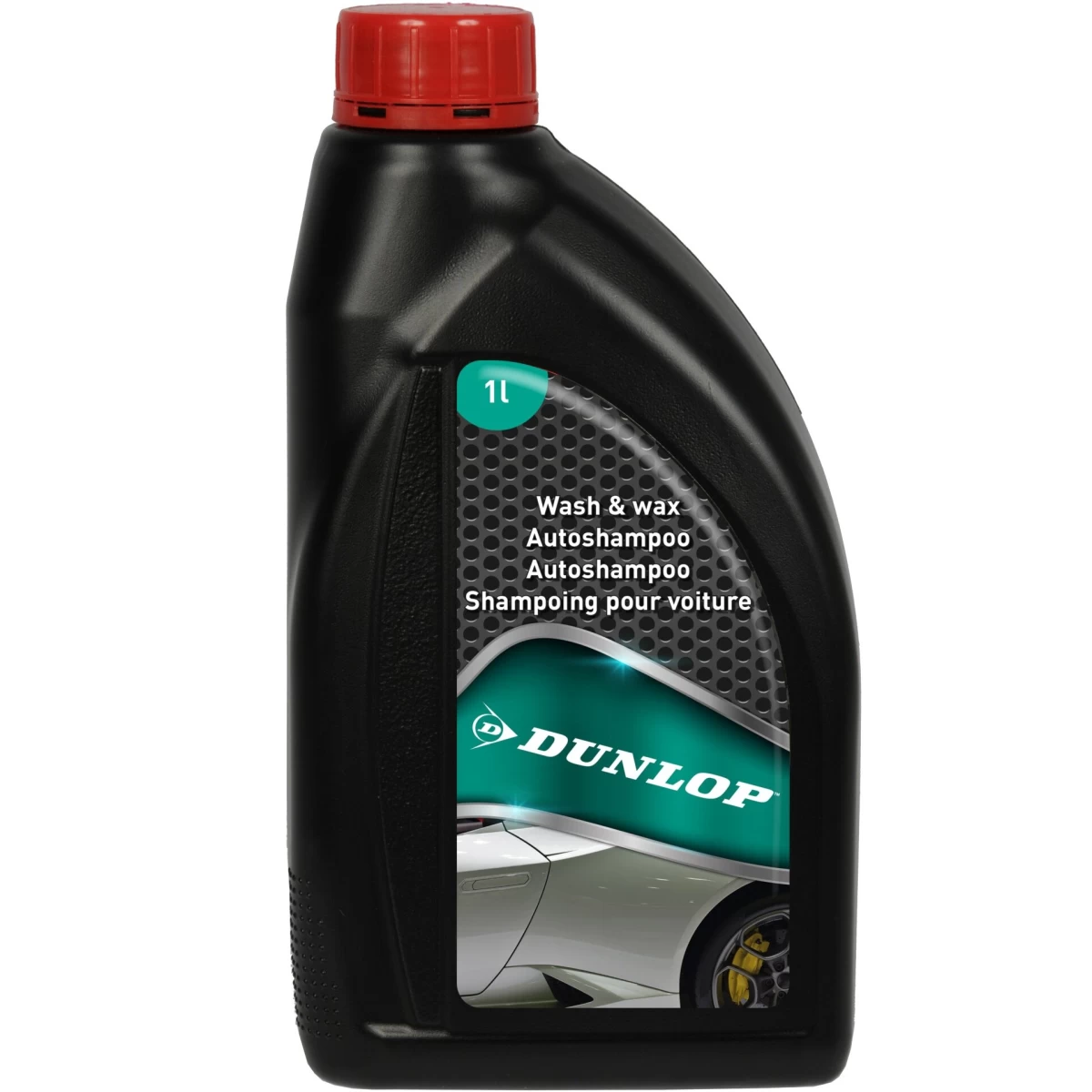 Šampūnas ir vaškas automobilio plovimui DUNLOP, 1l