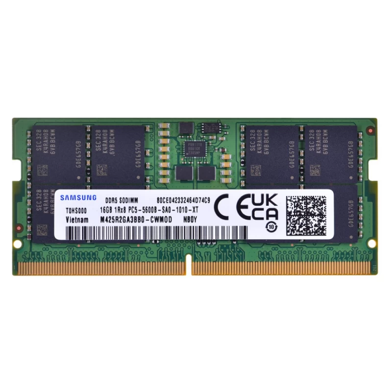 Samsung Atmintis (sodimm/ddr5/16 Gb/5600mhz/1.1v/single)