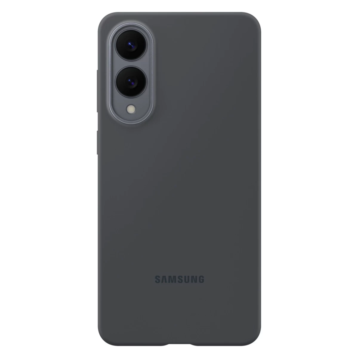 samsung Dėklas, Skirtas samsung Galaxy S25 Edge, Silikoninis Dangtelis - Juodas