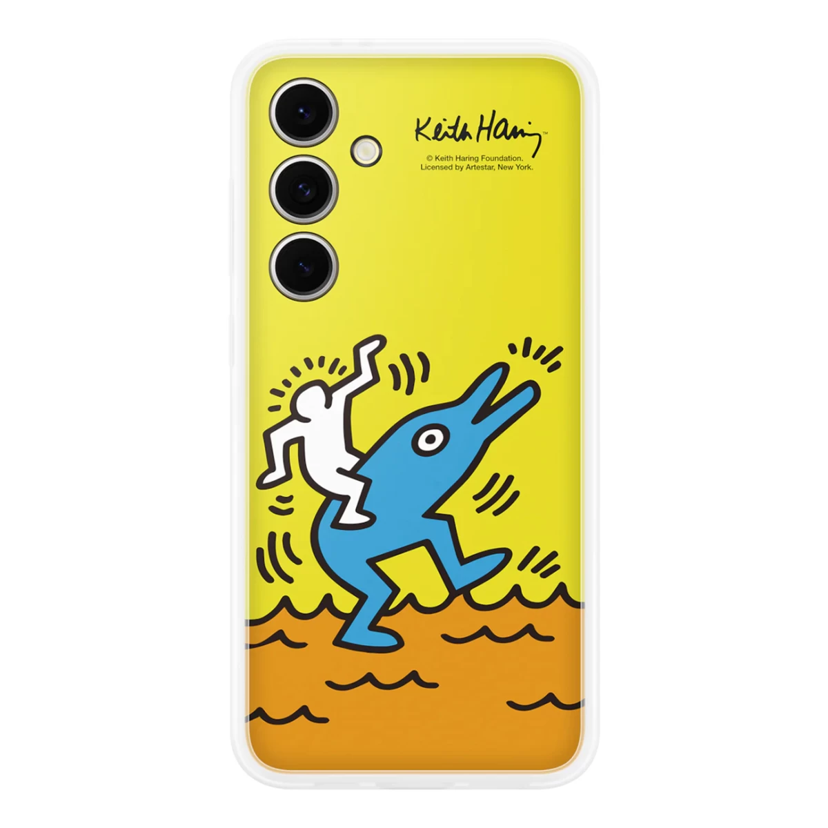 samsung Flipsuit Dėklas galaxy S 24 Fe - Geltonas