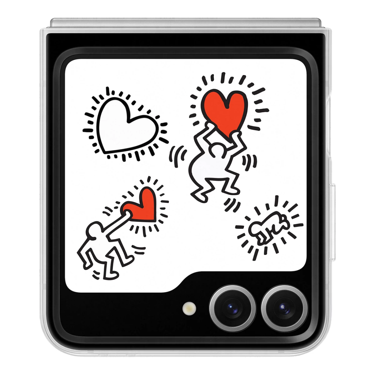 samsung Flipsuit Dėklas galaxy Z Flip 6 - Skaidrus