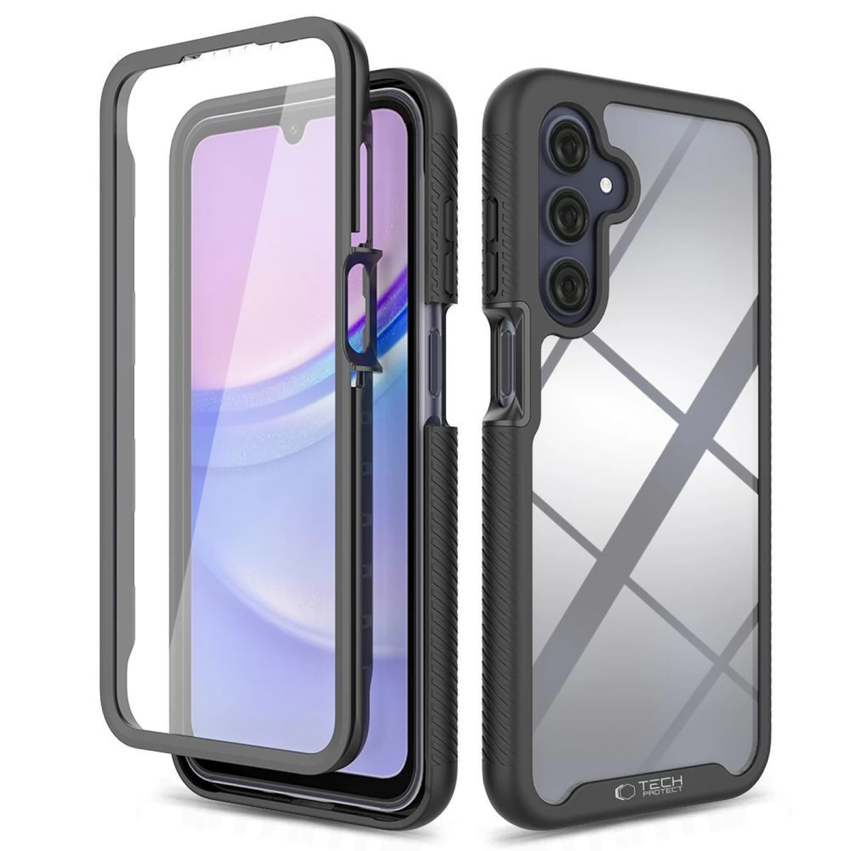 „samsung Galaxy A16 4g / 5g Defense360“ Dėklas – Juodas