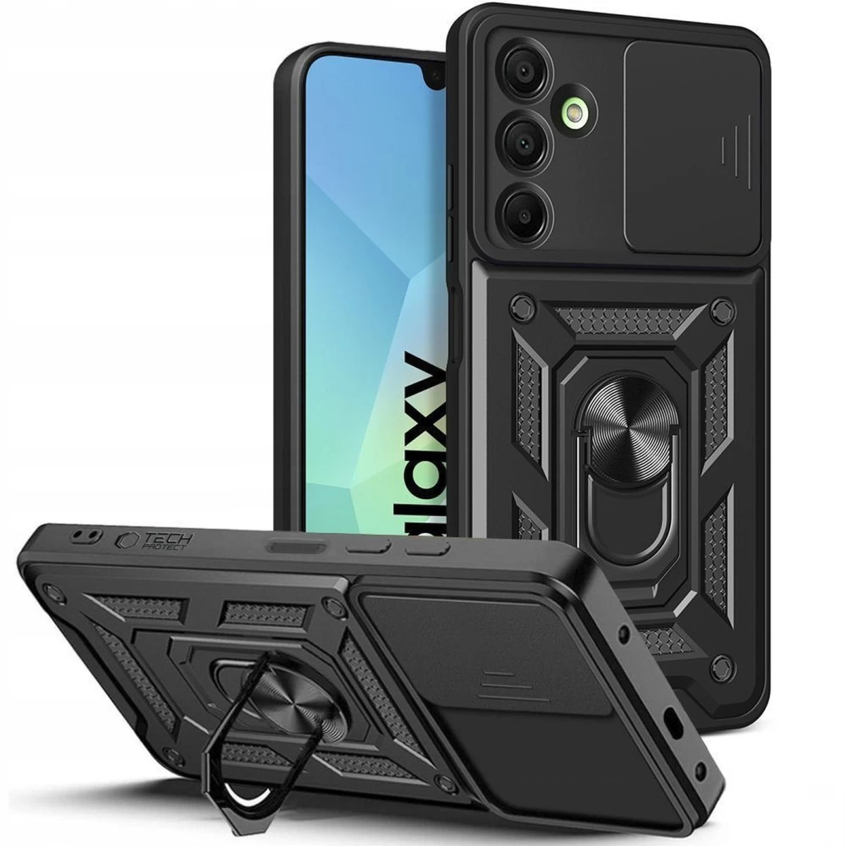 „samsung Galaxy A17 4g / 5g Camshield Pro“ Dėklas – Juodas