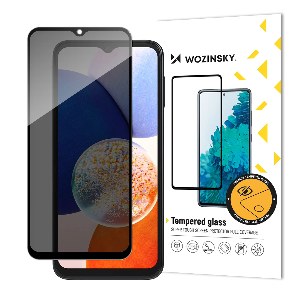 samsung Galaxy A23 Ekrano Grūdintas Stiklas Su anti Spy Filtru