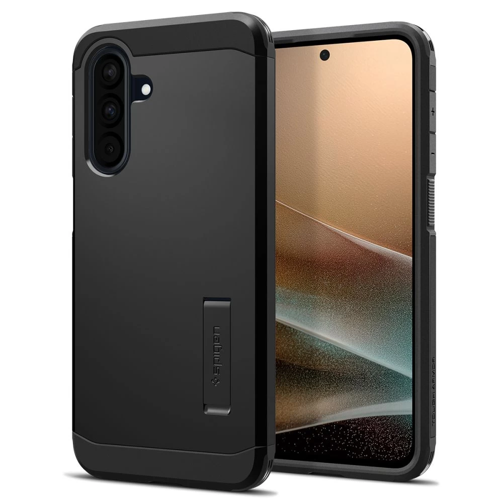 samsung Galaxy A36 5g Dėklas Su tough Armor Stovu - Juodas