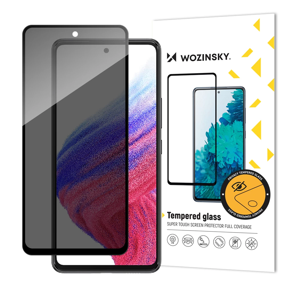 samsung Galaxy A53 5g Ekrano Grūdintas Stiklas Su anti Spy Filtru