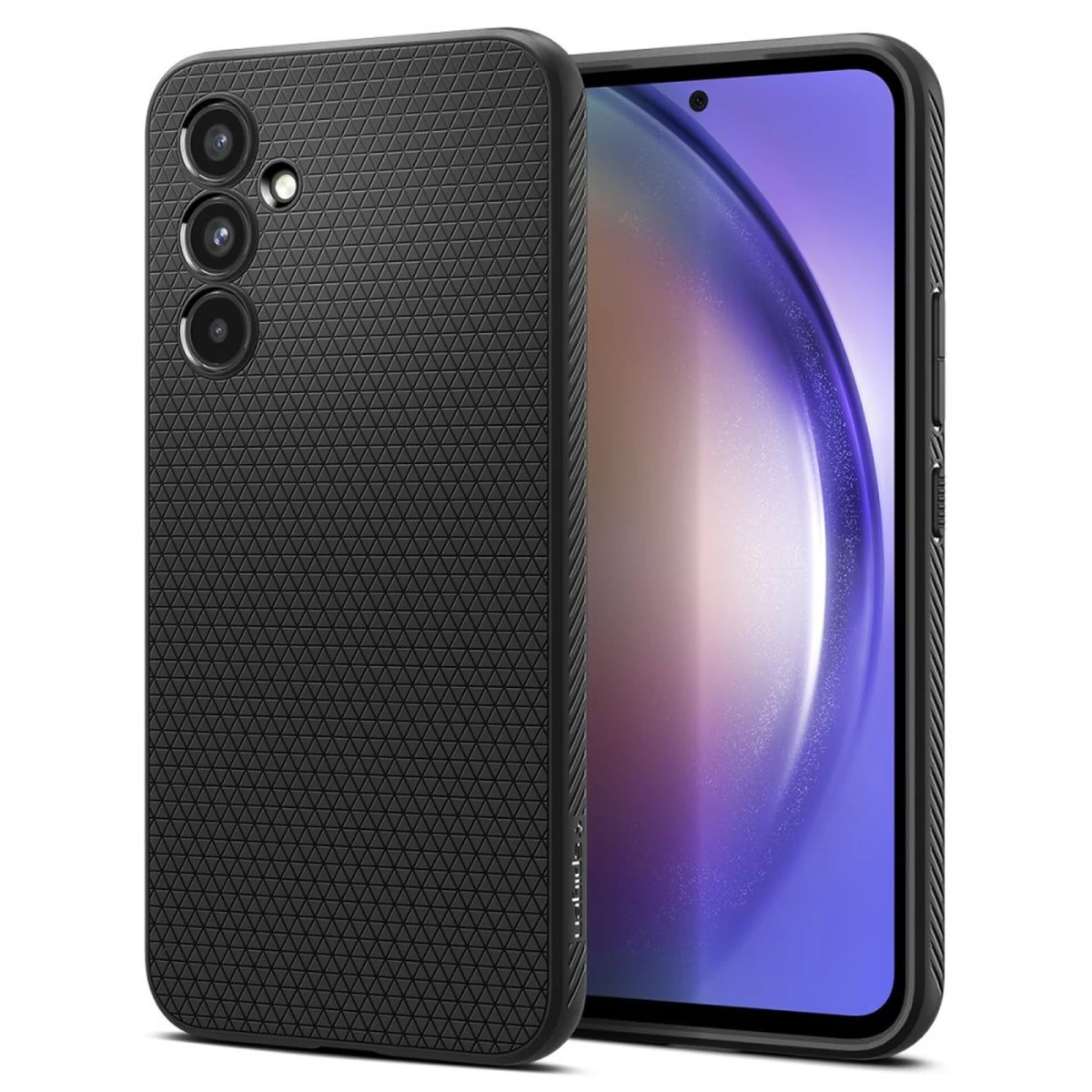samsung Galaxy A54 5g Liquid Air Dangtelio įmautė - Matinės Juodos Spalvos