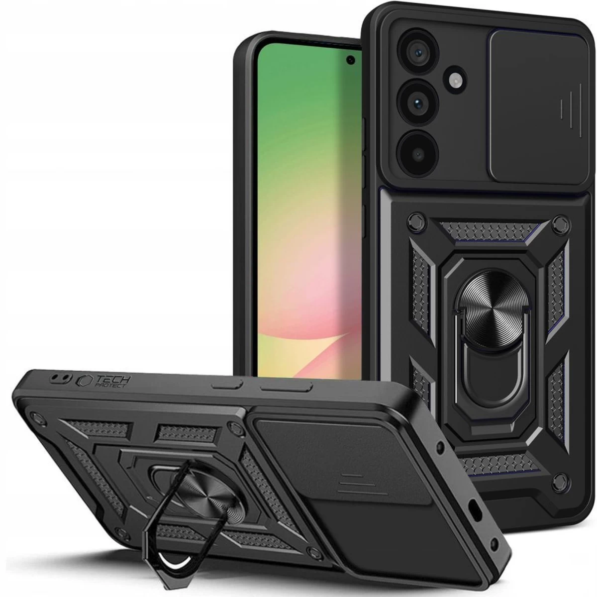 samsung Galaxy A56 5g Camshield Pro Dėklas - Juodas