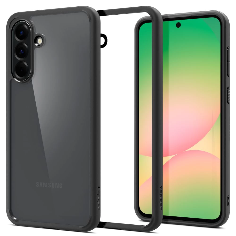 samsung Galaxy A56 5g Ultra Hybrid Dėklas - Matinės Juodos Spalvos