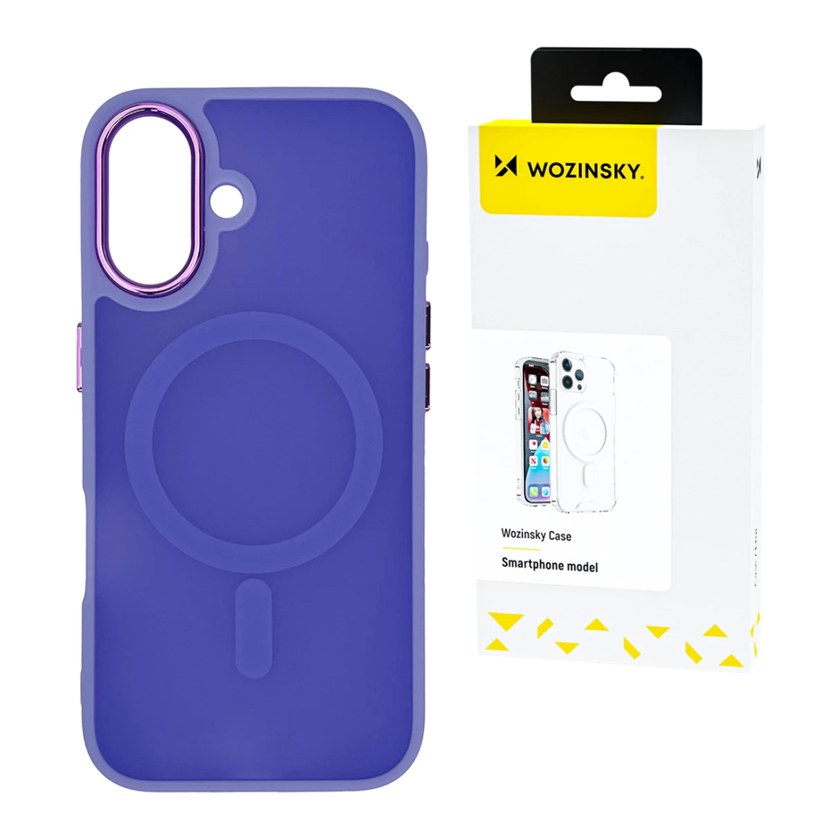 samsung Galaxy S24 Fe Madingas Dėklas Su magsafe - Violetinis