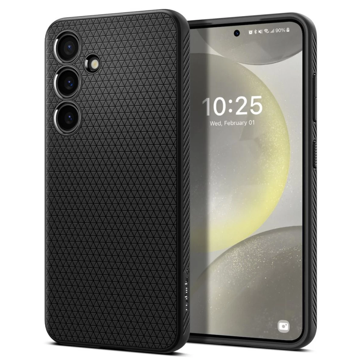 samsung Galaxy S24 Liquid Air Dangtelio įmautė - Matinės Juodos Spalvos