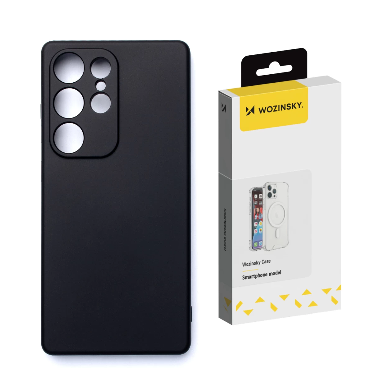 samsung Galaxy S25 Minkštas Dėklas - Juodas