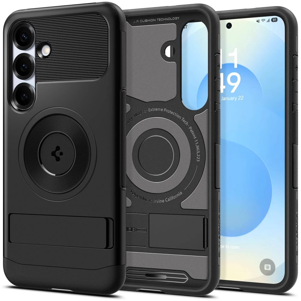 samsung Galaxy S25+ Slim Armor Dėklas - Juodas
