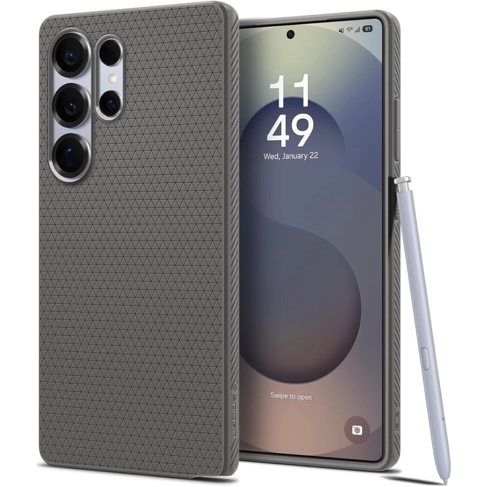 samsung Galaxy S25 Ultra Liquid Air Dangtelio įmautė - Pilka