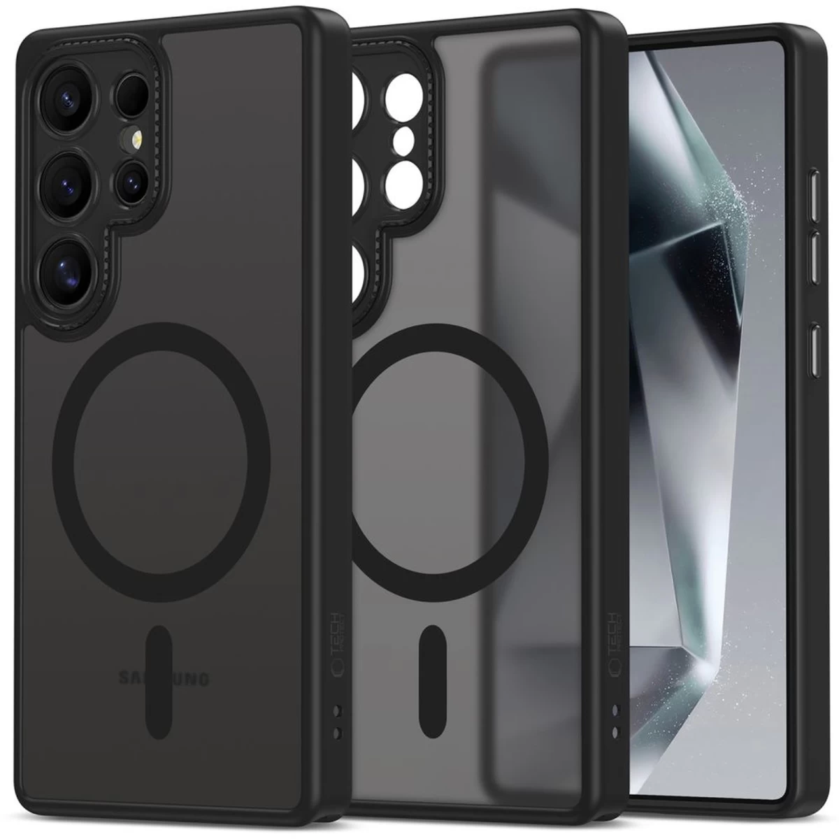 samsung Galaxy S25 Ultra Magcam Magsafe Dėklas - Juodas