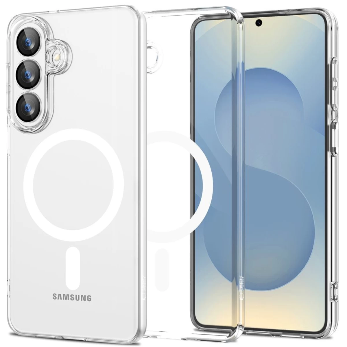 „samsung Galaxy S26 Flexair Magsafe“ Dėklas – Skaidrus
