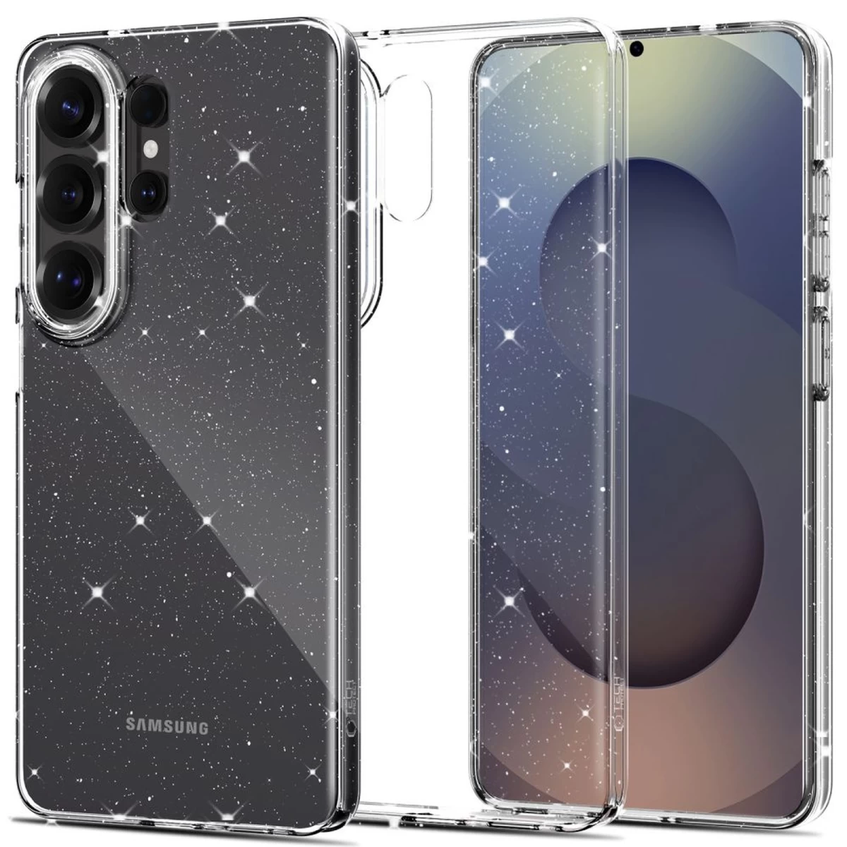 samsung Galaxy S26 Ultra Flexair Dangtelio įmautė - Permatomas Blizgesys