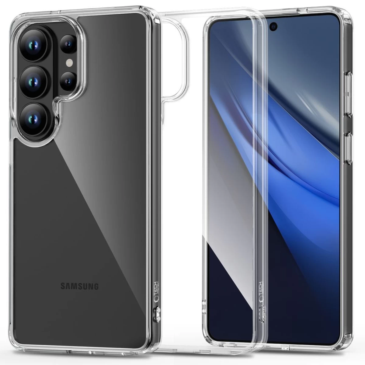 samsung Galaxy S26 Ultra Flexair Hybrid Dėklas - Skaidrus