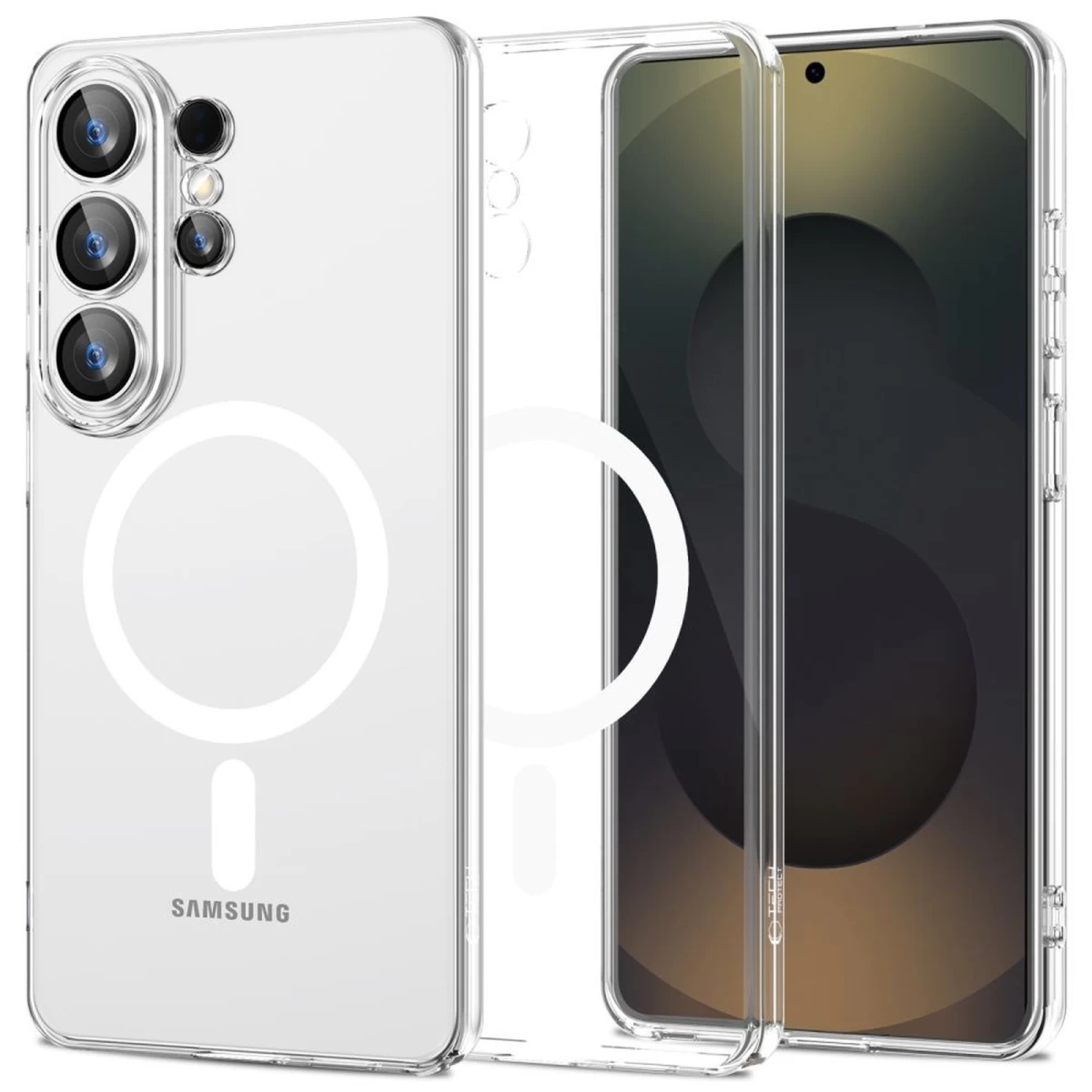 samsung Galaxy S26 Ultra Flexair Magsafe Dėklas - Skaidrus