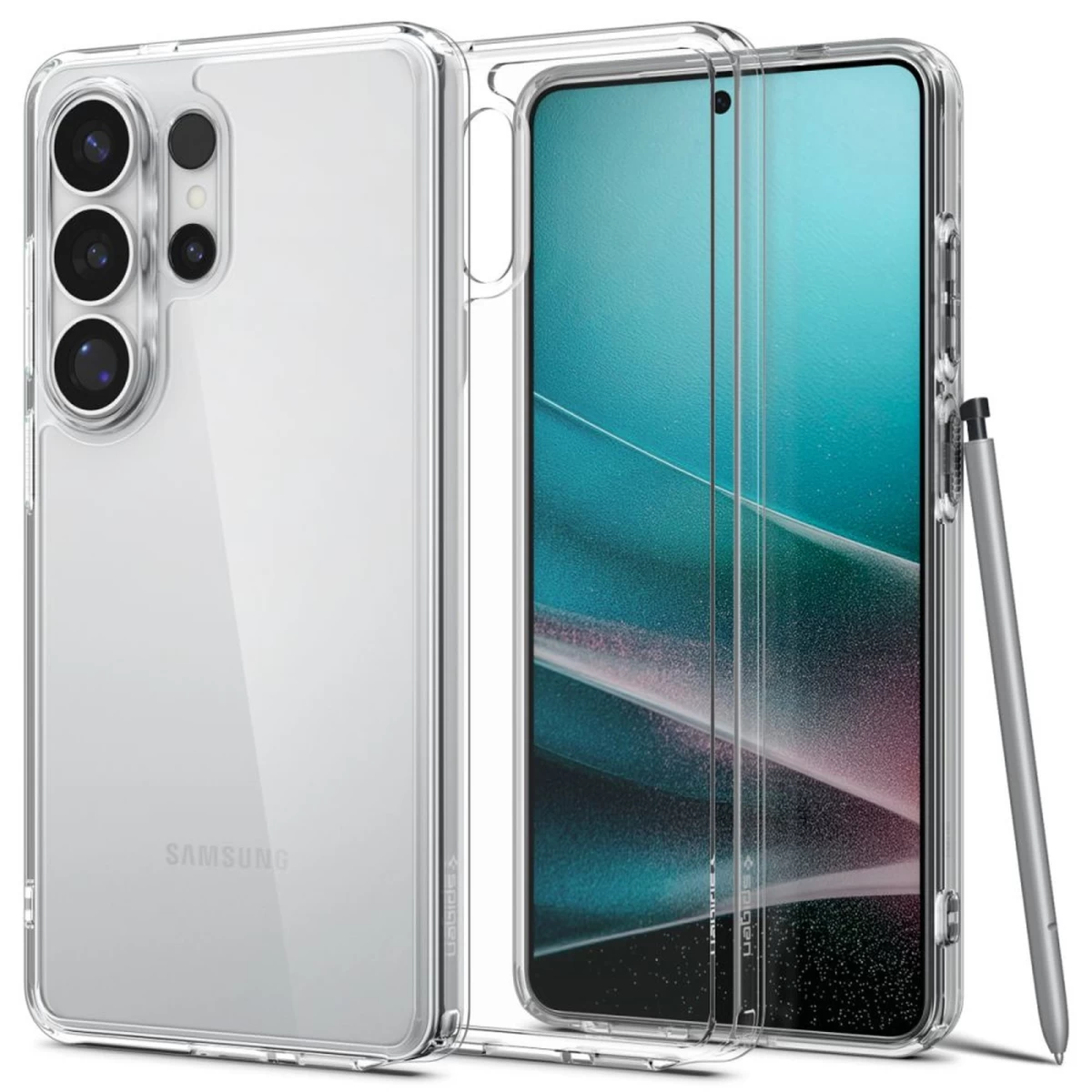 samsung Galaxy S26 Ultra Hybrid Dėklo Dangtelis - Skaidrus