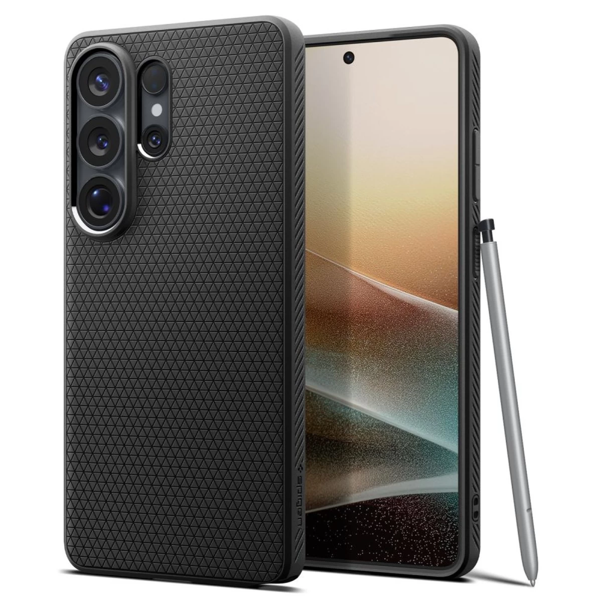 samsung Galaxy S26 Ultra Liquid Air Dėklas - Juodas
